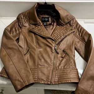 Jessica Simpson faux leather jacket